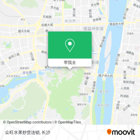 众旺水果炒货连锁地图