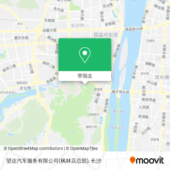 望达汽车服务有限公司(枫林店总部)地图