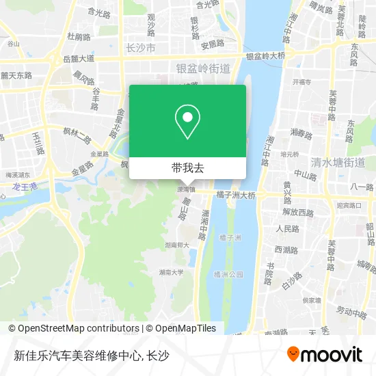 新佳乐汽车美容维修中心地图
