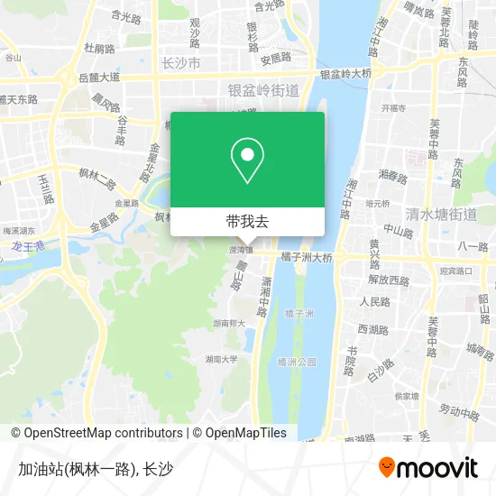 加油站(枫林一路)地图