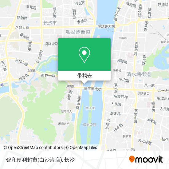 锦和便利超市(白沙液店)地图