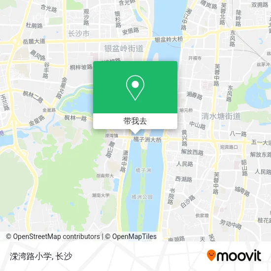 溁湾路小学地图