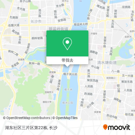 湖东社区三片区第22栋地图