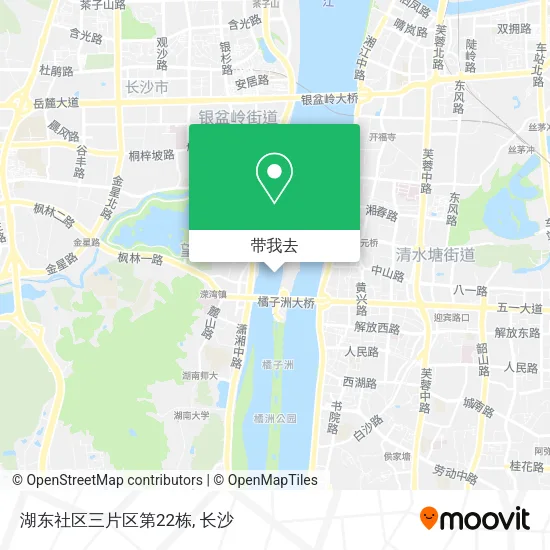 湖东社区三片区第22栋地图