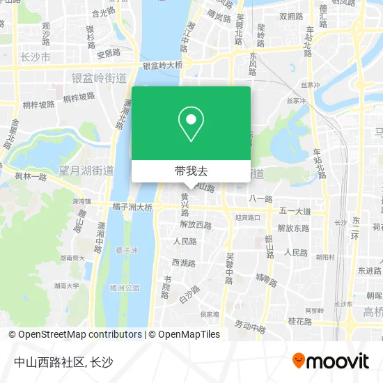 中山西路社区地图