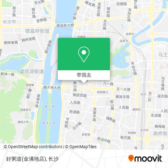 好粥道(金满地店)地图