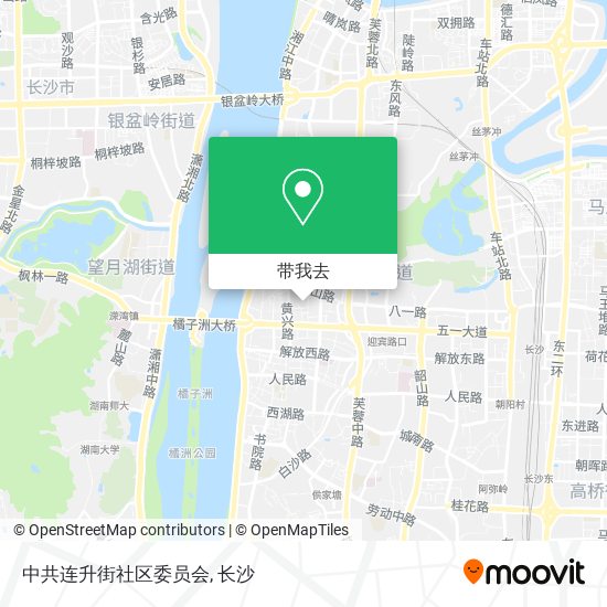 中共连升街社区委员会地图