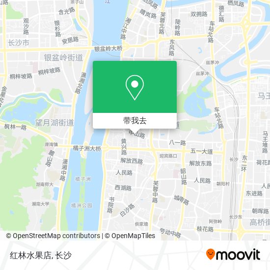 红林水果店地图