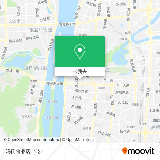 冯氏食品店地图