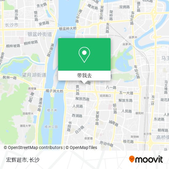 宏辉超市地图