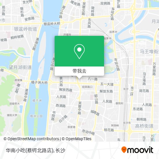 华南小吃(蔡锷北路店)地图