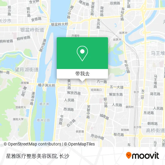 星雅医疗整形美容医院地图