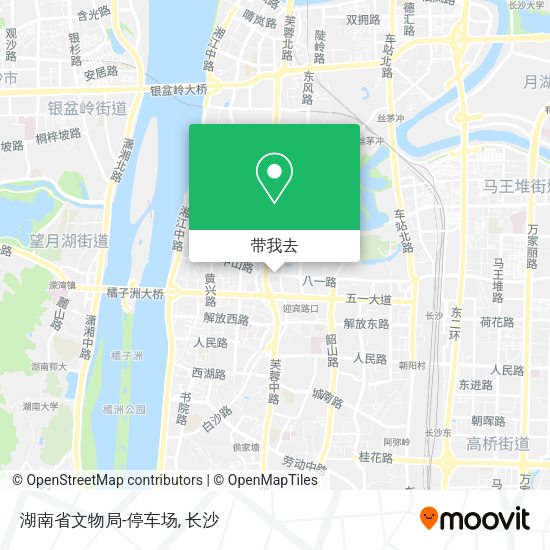 湖南省文物局-停车场地图
