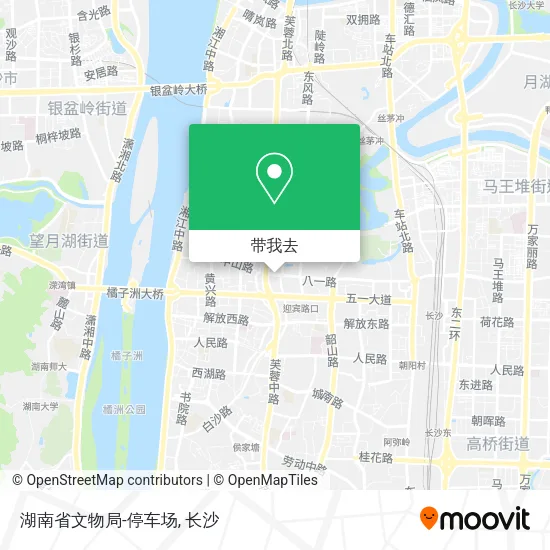 湖南省文物局-停车场地图