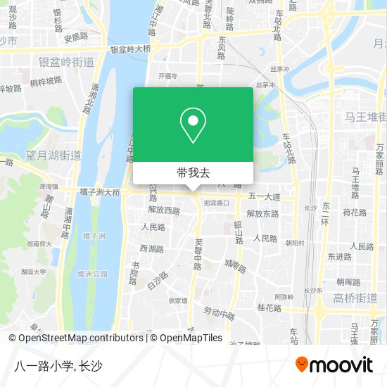 八一路小学地图