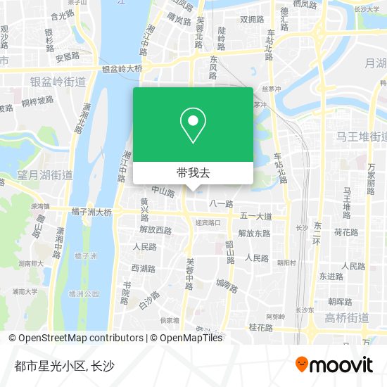 都市星光小区地图