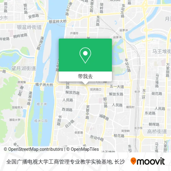 全国广播电视大学工商管理专业教学实验基地地图