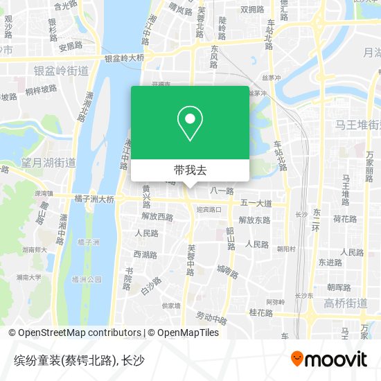 缤纷童装(蔡锷北路)地图