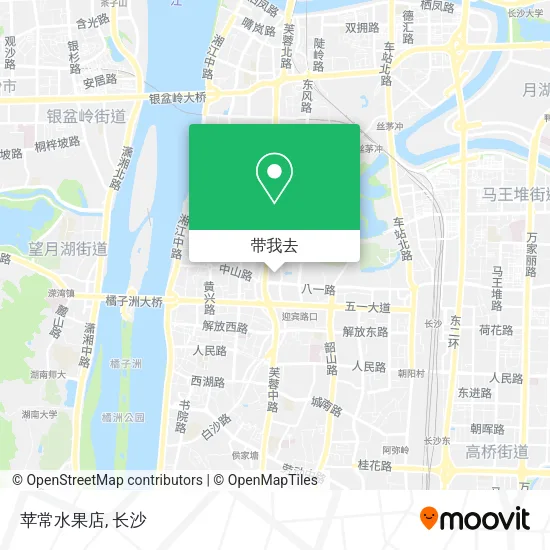 苹常水果店地图