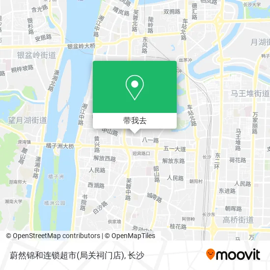 蔚然锦和连锁超市(局关祠门店)地图