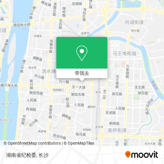 湖南省纪检委地图