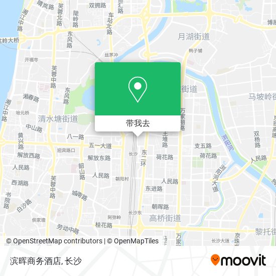 滨晖商务酒店地图