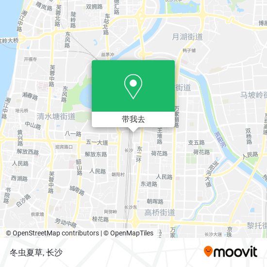 冬虫夏草地图