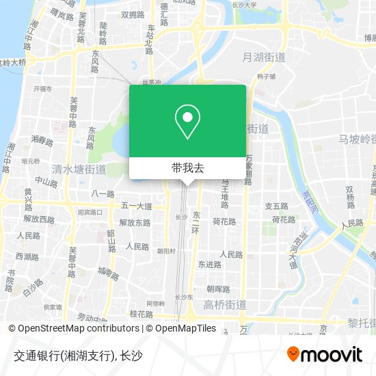 交通银行(湘湖支行)地图