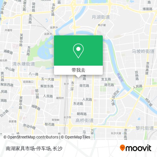 南湖家具市场-停车场地图