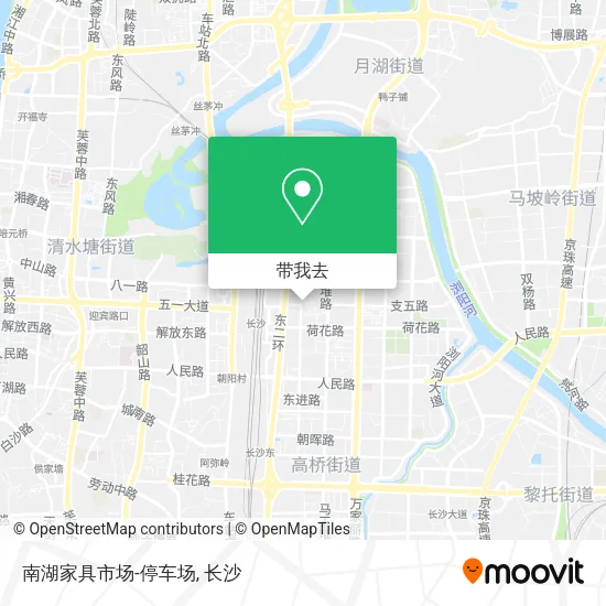 南湖家具市场-停车场地图