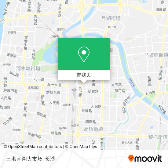 三湘南湖大市场地图