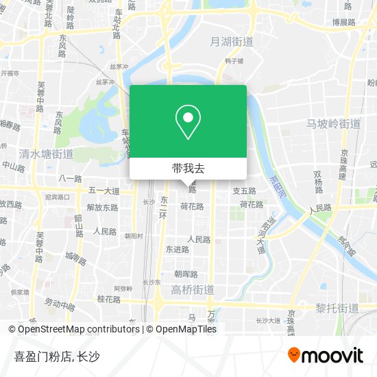 喜盈门粉店地图