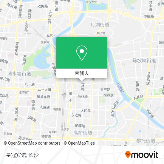 皇冠宾馆地图