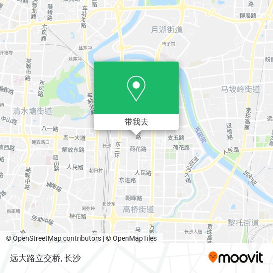 远大路立交桥地图