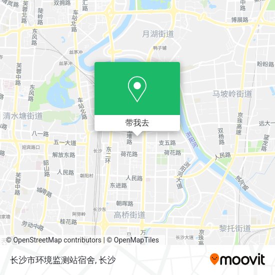 长沙市环境监测站宿舍地图