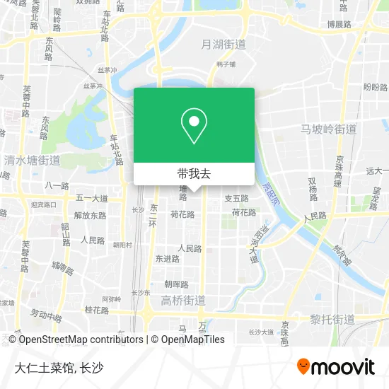 大仁土菜馆地图