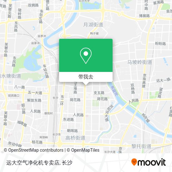 远大空气净化机专卖店地图