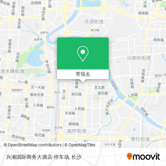 兴湘国际商务大酒店-停车场地图