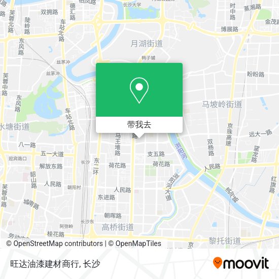 旺达油漆建材商行地图