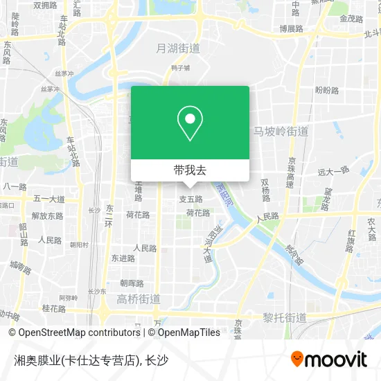湘奥膜业(卡仕达专营店)地图
