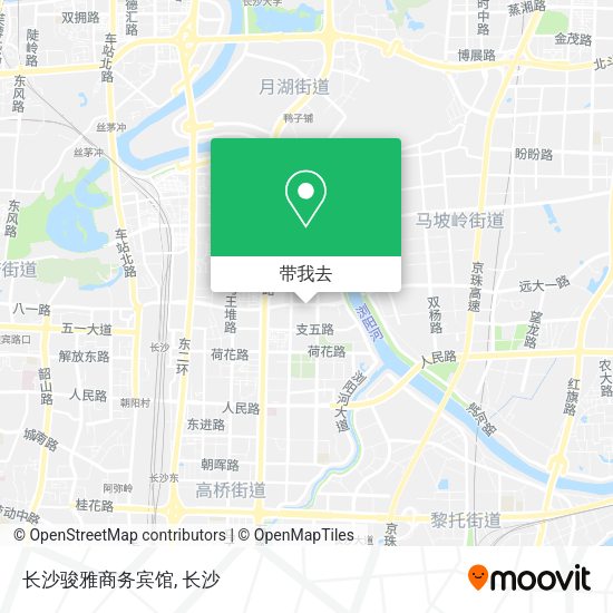 长沙骏雅商务宾馆地图