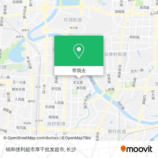 锦和便利超市厚千批发超市地图