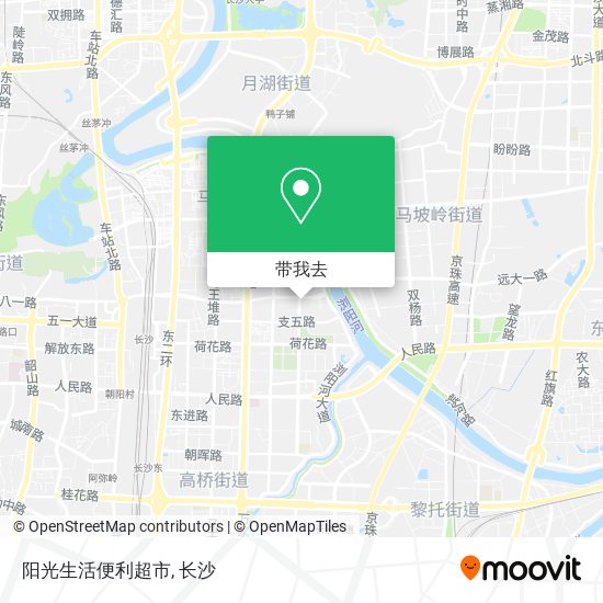 阳光生活便利超市地图