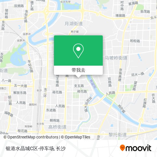 银港水晶城C区-停车场地图