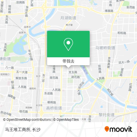马王堆工商所地图