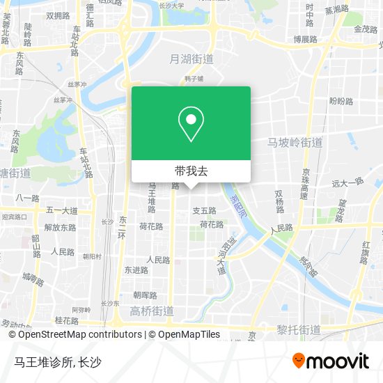 马王堆诊所地图