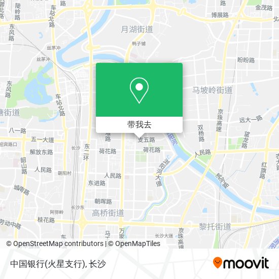 中国银行(火星支行)地图