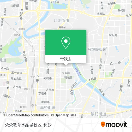 朵朵教育水晶城校区地图