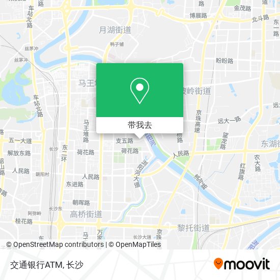 交通银行ATM地图