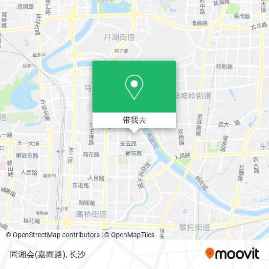 同湘会(嘉雨路)地图